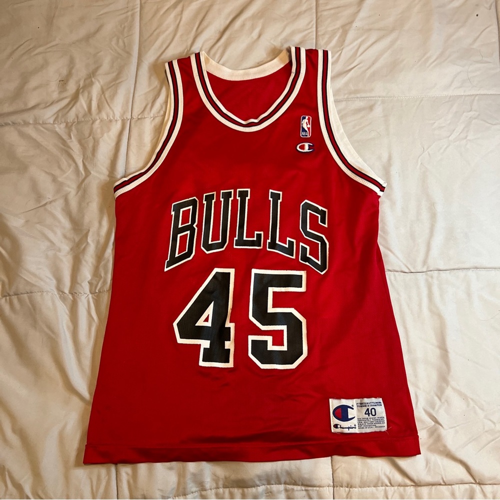 🏀Vintage Michael Jordan #45 Chicago Bulls Jersey